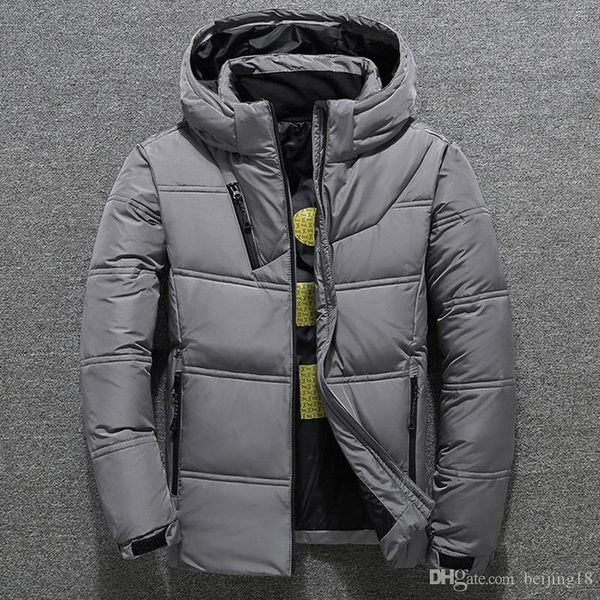 

4color new short down jacket men outdoor leisure thickened warm jacket young down jacket m-3xl ing, Black