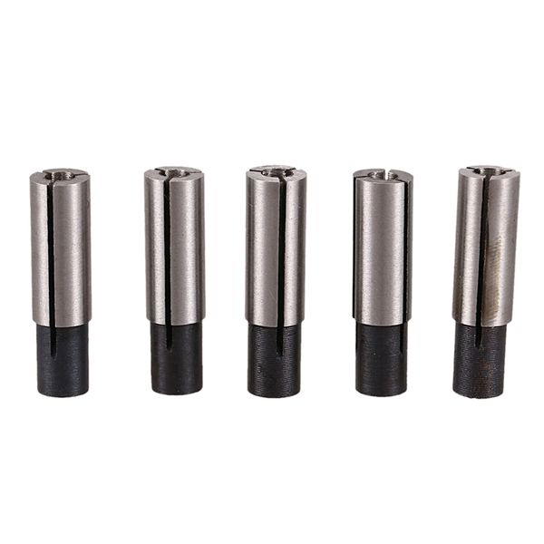 

absf cnc engraving bit router adapter convert 1/4 inch to 1/8 inch for engraving machine tool (pack of 5