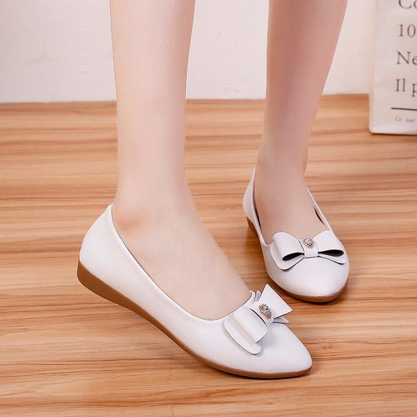 

youyedian flat shoes women peas lazy casual shoes women flexible flats scarpine chaussure femme#j4, Black
