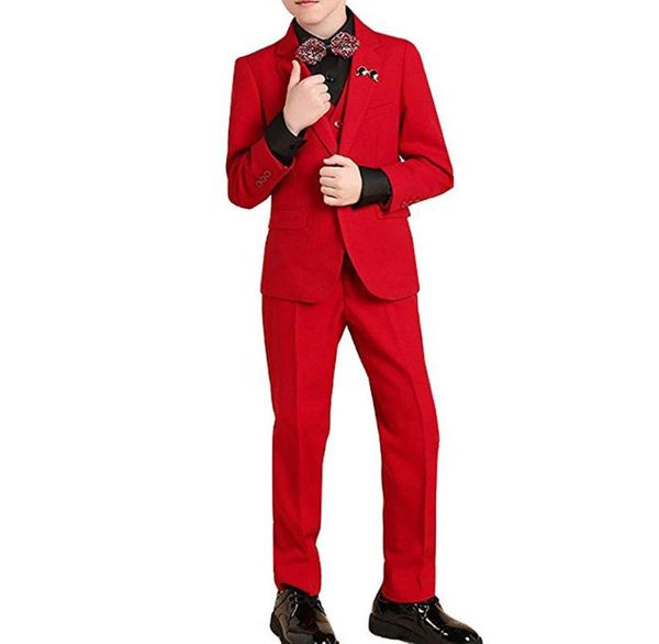 

new boy's suits for wedding party single breasted red tuxedo fist communication party wear, Blue
