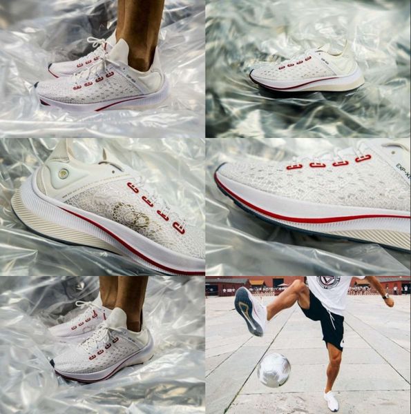 

2018 Новый EXP X14 реагировать CR7 кроссовки для высокого качества красный белый Мужчины Женщины тренеры мода на открытом воздухе кроссовки размер 36-45 Бесплатная доставка