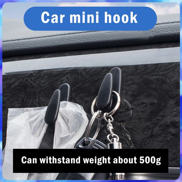 

car small hook paste type instrument panel multi-function convenience clip hanger auto fastener headrest door seat headrest