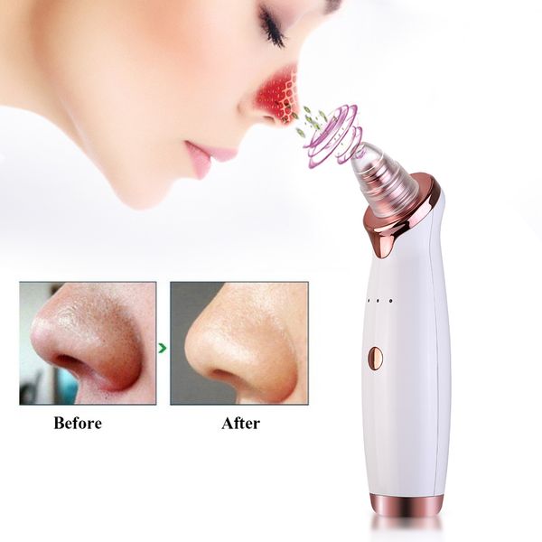 

blackhead extractor pimple remover usb charging pore vacuum acne removal tool facial diamond dermabrasion machine face clean