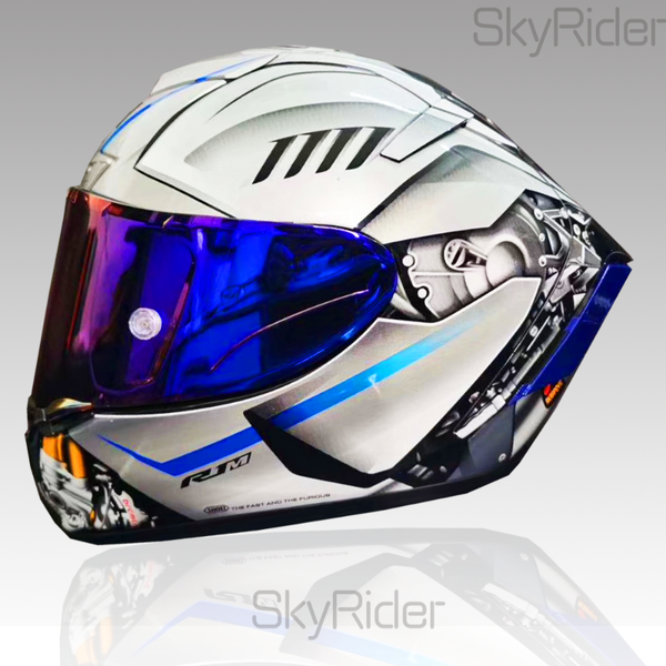 

full face motorcycle helmet x14 silver yamah-a r1m 60 helmet riding motocross racing motobike