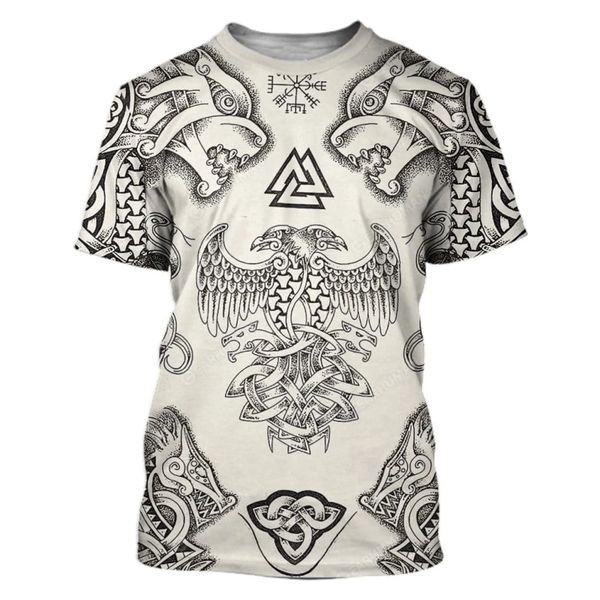 

3d cosplay viking armor printed men t shirt harajuku summer short sleeve shirt knights street casual t-shirt style-2, White;black