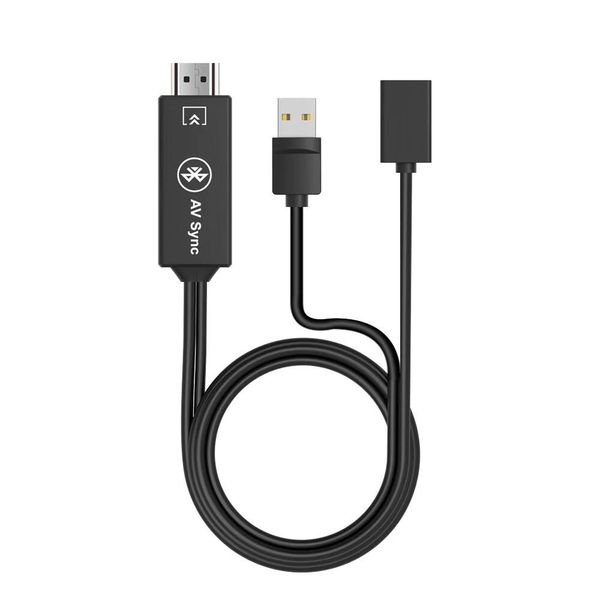 

Конвертер Mhl в HDMI Кабель 6 футов MHL Видеоадаптер для Android с USB-зарядкой 1080P на HDTV Мони