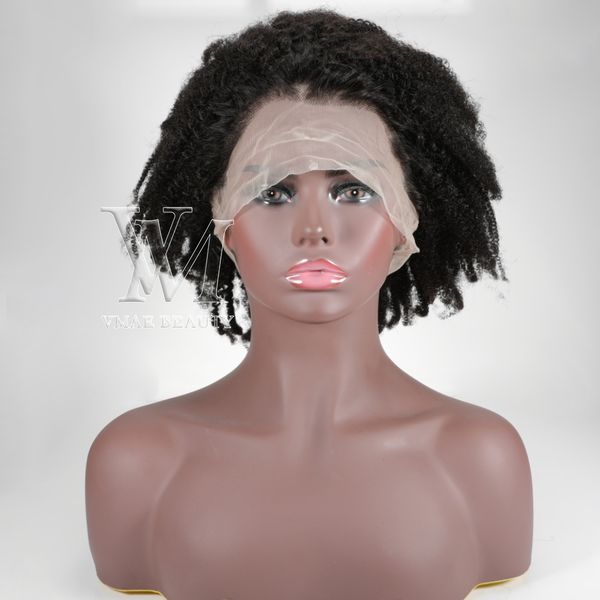 

vmae горячий продавая индийский виргинский remy человеческие волосы 4b полные парики шнурка швейцарский шнурок естественный цвет 130% 150% 1, Black;brown