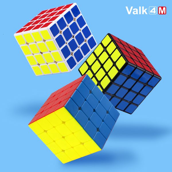 

valk qiyi magnetic valk4 speed m cube 4 4x4x4 6cm magic cube mofangge competition professional educational toys for kids