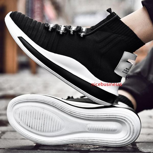 

new men running shoes mens pure white socks shoes triple black sports sneakers breathable outdoor shoes ing