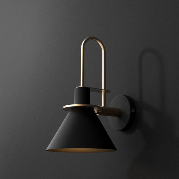 

creative postmodern lighting nordic living room staircase aisle wall lamps study bedroom bathroom mirror light simple bedside wall lights