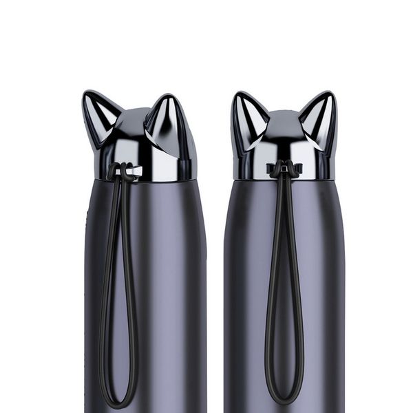 

320ml stainless steel double wall thermos bottle vacuum flasks cute cat ear thermal coffee milk leak-proof drinkware travel