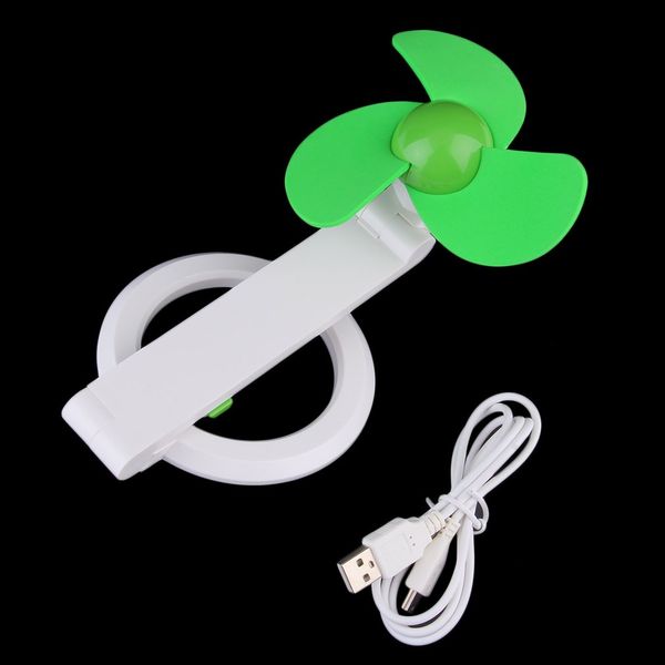 

portable mini notebook deskpc folding mute usb rechargable cooler office