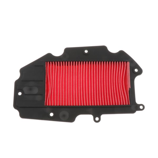 

replacement extra guard panel engine air filter element for honda kymco 4v kcc abs scooter, red
