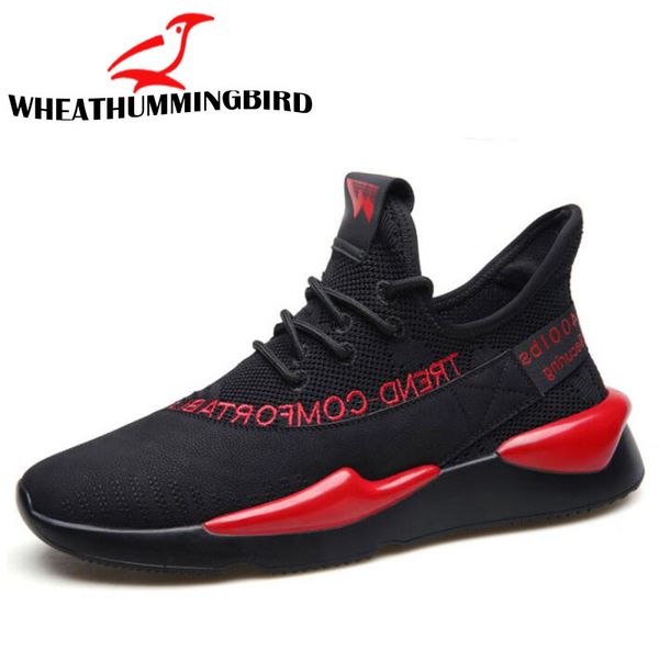 

new mesh male tenis feminino zapatos shoes lace-up lightweight comfortable breathable walking sneakers men casual shoes lm-15z, Black