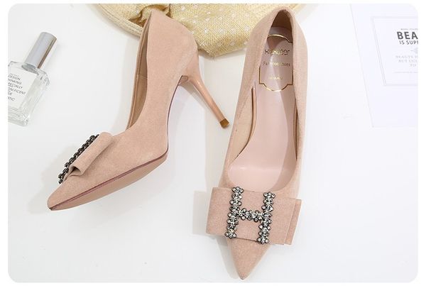 

new women's genuine leather shoes sandals dress shoes 35-39, Black