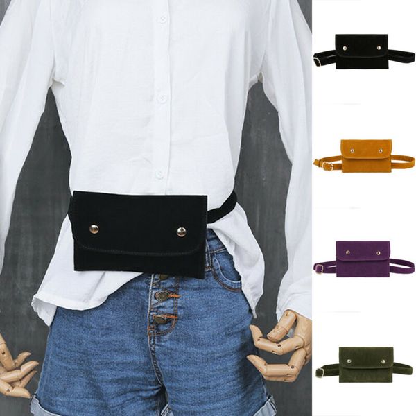 

women travel waist fanny pack belt wallet chest sport holiday phone bag pouch bag