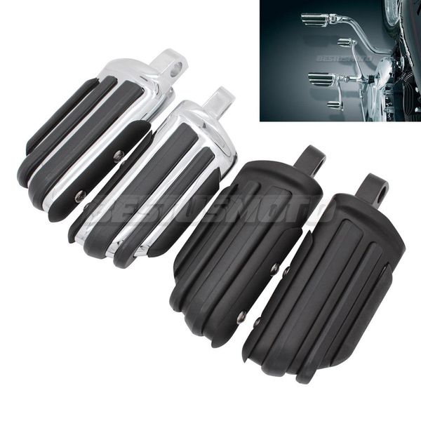 

motorcycle male mount footrest foot pegs for dyna heritage softail fatboy flst flh touring electra street glide road king
