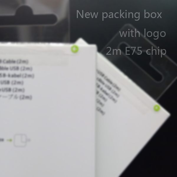 

100pc 1m 3ft e75 chip data u b charger cable for foxconn 6 6 7 8 plu with retail packaging