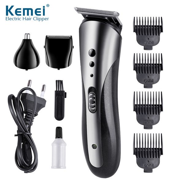 

kemei km-1407 многофункциональный машинка для стрижки волос аккумуляторная электрическая машинка для стрижки волос в носе профессиональная э