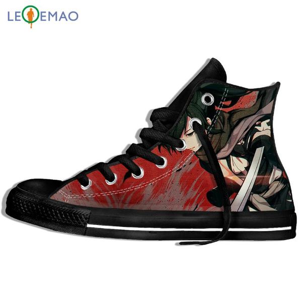 

men's walking canvas boots shoes update japan anime dororo hyakkimaru cosplay white men daily sport shoes classic sneakers