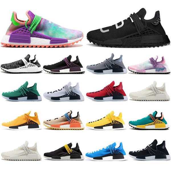 

with socks 2019 designer shoes men 2019 pharrell williams human race women wave runner running mens training qualit chaussures sneaker