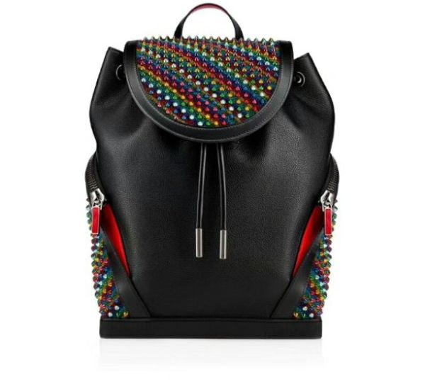 

любители моды натуральная кожа рюкзак сумки высокого качества известный роскошные цепи сумка мода шипованных заклепки женщины мужчины школа