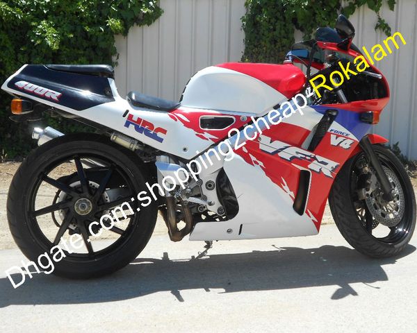 Honda Fairing VFR400R NC30 VFR 400R 400 R V4 Motosiklet Perileri Set Kırmızı Beyaz Siyah Mavi 1988 1989 1990 1991 1992