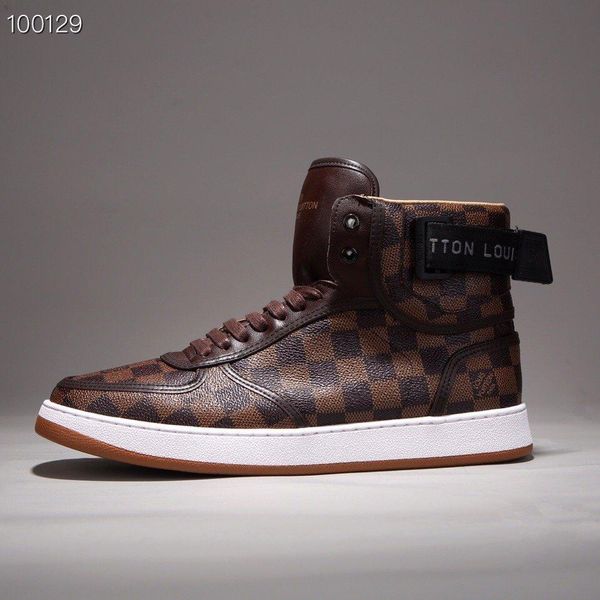 

wf16new limited edition french series high-end men s casual shoes, men s boots fashion sports shoes, original shoebox delivery 38-44, Black