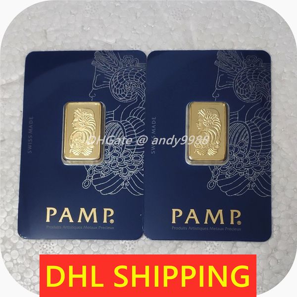 

10gram gold bar pamp suisse lady fortuna veriscan non magntic высокого качества позолоченные бар бизнес подарки metal crafts dhl бесплатная