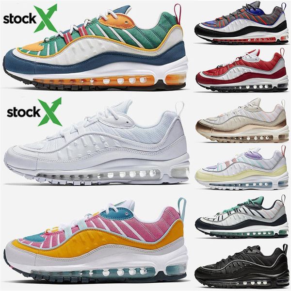 

with stock x 2020 new mens running shoes triple black off noir reflective gundam man women cushion sports sneakers trainers stockx