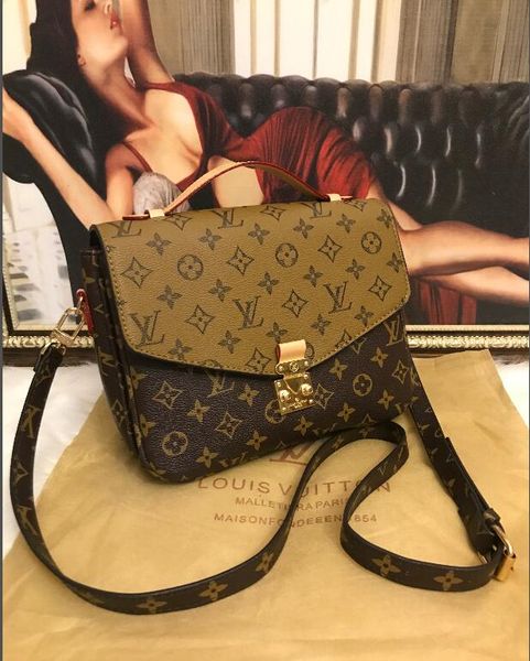

2020 new leather designers women's handbag pochette metis shoulder bags crossbody bags messenger bag lv louis vuitt