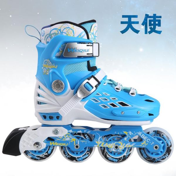 

children wear breathable flat flowers inline skating skating shoes new