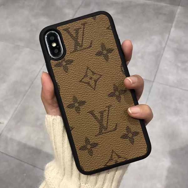 

Top Quality Luxury Vintage Fashion Phone Case for iphone X XS XR Xs Max Leather Designer Cover Case for Samsung S10 Plus S9 S8 note8 note9