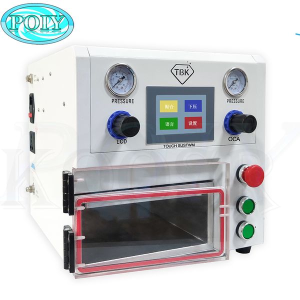 

tbk-108p lcd oca lamination machine vacuum laminating machine for curved screen and straight screen and pad 220v/110v