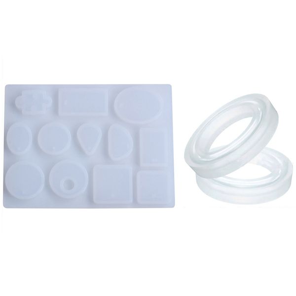 

1шт кабошон ожерелье кулон силикон 4шт силиконовая форма круглый для браслета браслет делая diy