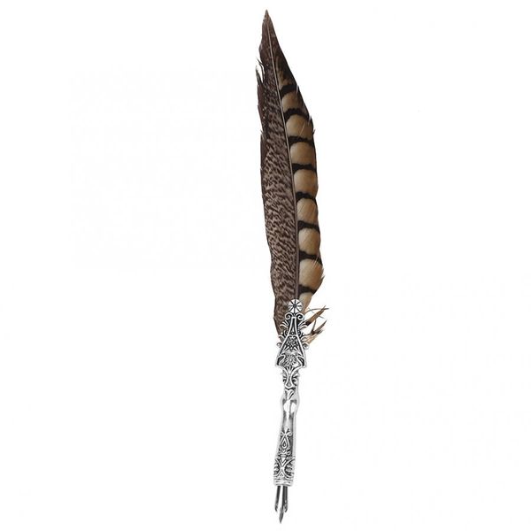 

classical vintage feather fountain pen calligraphy quill dip pen home decor gift nibs