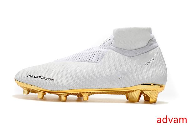 

белое золото оптовые футбольные бутсы ronaldo cr7 оригинальные футбольные бутсы phantom vsn elite df fg футбольные бутсы