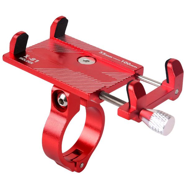 

gub g81 g-81 aluminum bicycle phone holder for smartphone adjustable support gps bike phone stand mount bracket