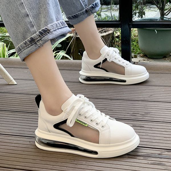 

shallow mouth round toe all-match korean shoes casual female sneakers wedge basket 2020 platform modis summer new small, Black