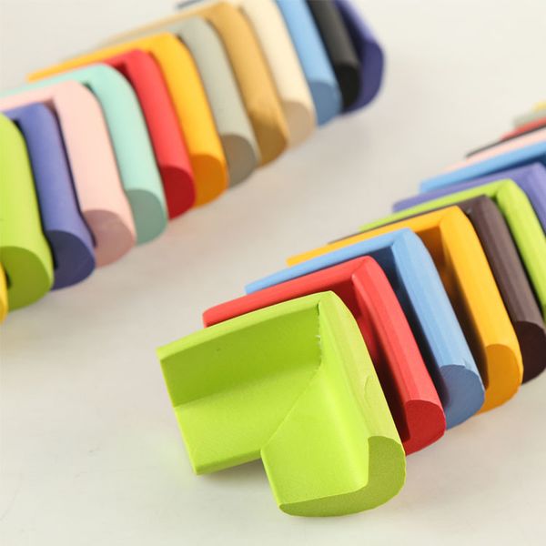 

10 pcs/ lot soft baby safe corner protector baby kids table desk corner guard children safety edge guards wholesale