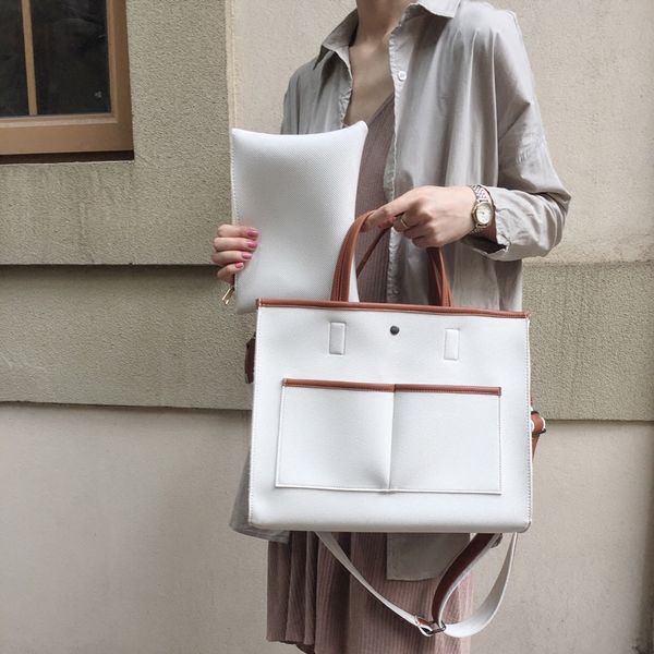 

2020 г-жа инс новая теща сумка хит цвет большой мешок большой емкости сумка плечо посыльного