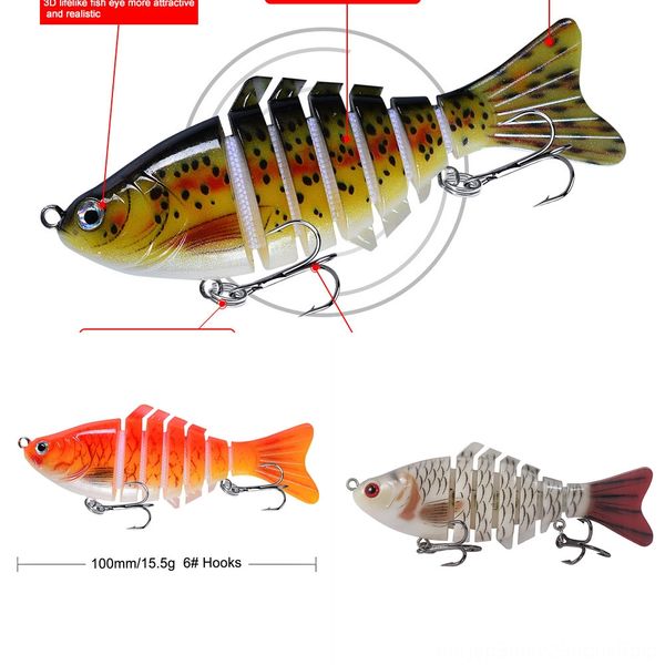 

ahtfc fishing* 15.5g 10cm bait luya soft bait single-tailed bream fork 4 tail bait soft