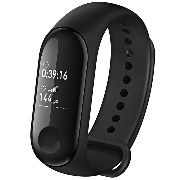 

Xiaomi Mi Группа 3 шагомеры монитор сердечного ритма Bluetooth 4.2 вызов напоминание фитнес