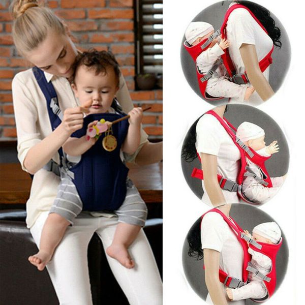 

newborn baby carrier sling wrap backpack front back chest ergonomic 4 position