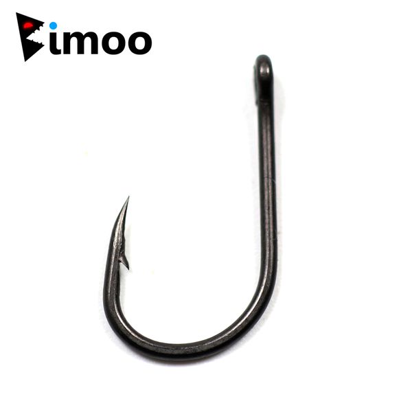 

bimoo 20pcs/pack #2 #4 #6 #8 telflon wide gap beaked carp fishing hooks mablack up carp hook