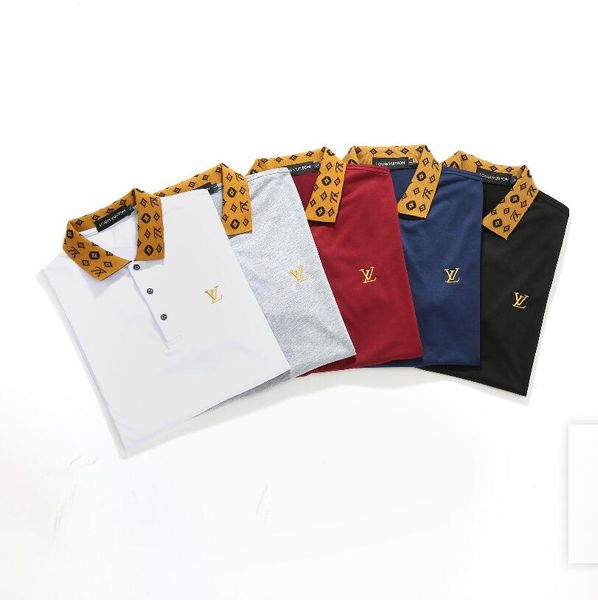 

2019 luxury italy de igner polo hirt t hirt luxury brand embroidery men high treet fa hion hor e polo t hirt mabi brand polo