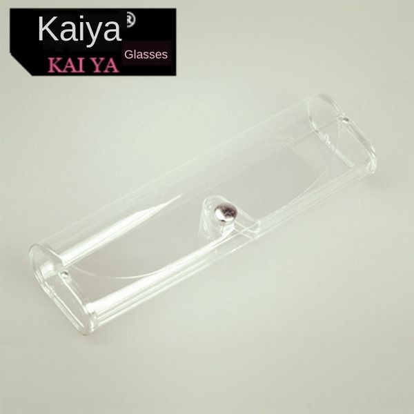 

keya can't break plastic anti-radiation case presbyopic case glasses button transparent box presbyopic glasses box