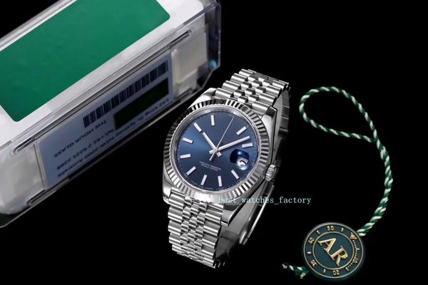 

3 colors [from ar] 904l date type 41mm series 126334 "watch (five-belt) 2824 movement automatic mechanical men's watch christmas 2, Slivery;brown