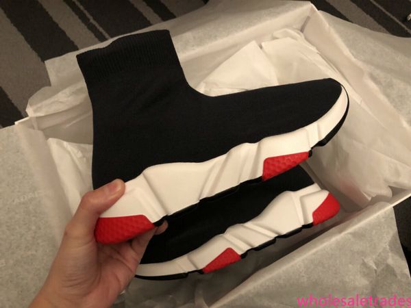 

men and women sports shoes luxury sock speed trainer running sneakers speed traine race black designer shoes