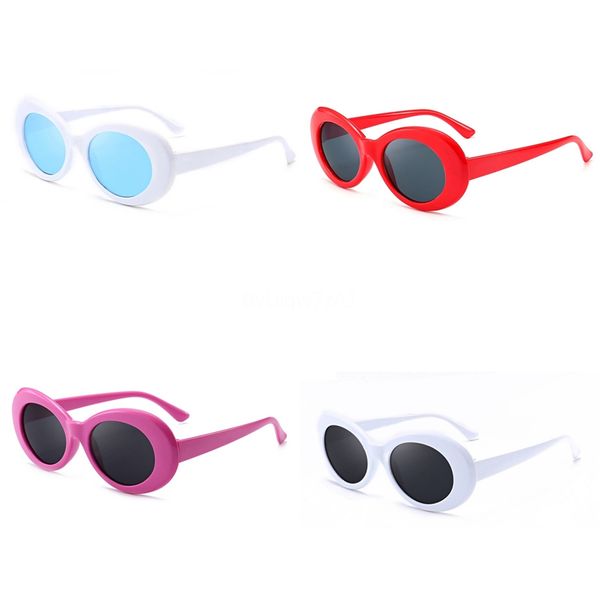 

плоский верх негабаритные квадратные хип-хоп солнцезащитные очки женская мода ретро градиент солнцезащитные очки мужчины синий большой кадр, White;black